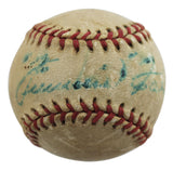 Red Sox Jimmie Foxx Signed Jimmie Foxx Restaurant Mini Baseball JSA #XX11864