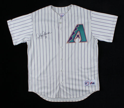 Roberto Alomar Signed Arizona Diamondbacks Custom Style Jersey (JSA COA)