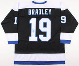 Brian Bradley Signed Lightning Jersey (JSA COA) Tampa's 1st ever goal scorer