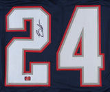 Stephon Gilmore Signed New England Patriots Jersey (YSMS COA) 5xPro Bowl DB