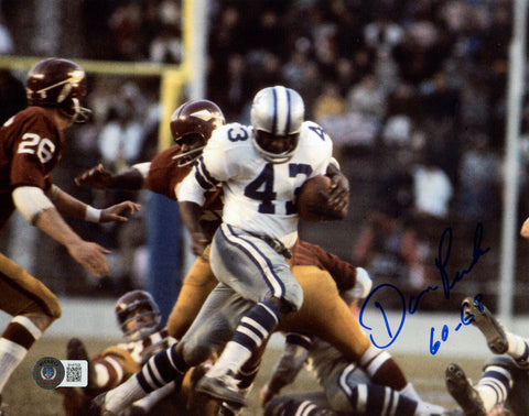 Don Perkins Signed Dallas Cowboys 8x10 Photo As Is Wiped Beckett 46309