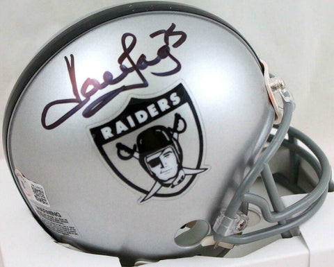 Howie Long Autographed Oakland Raiders 1963 T/B Mini Helmet-Beckett W Hologram