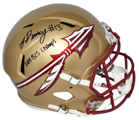 JALEN RAMSEY SIGNED FLORIDA STATE SEMINOLES FULL SIZE HELMET W/ 2014 BCS CHAMPS