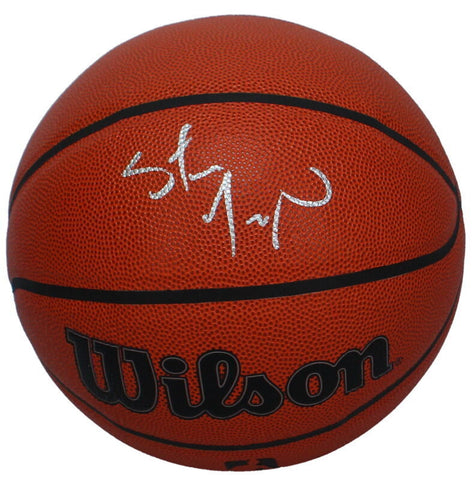 Shawn Kemp Autographed Supersonics Wilson Authentic Series Basketball Beckett