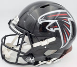 KYLE PITTS AUTOGRAPHED FALCONS BLACK FULL SIZE AUTHENTIC HELMET BECKETT 194411