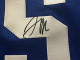 Autographed/Signed JAHLIL OKAFOR Duke Blue College Jersey JSA COA Auto