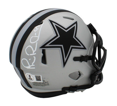 Michael Irvin Signed Dallas Cowboys Speed Rave NFL Mini Helmet