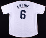 Al Kaline Signed Tigers Hispanic Tribute Jersey (JSA COA) Mr Tiger /18x All Star