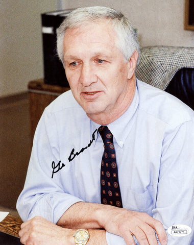 Gil Brandt Autographed/Signed Dallas Cowboys 8x10 Photo JSA 48309