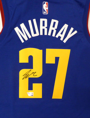 Nuggets Jamal Murray Autographed Royal Blue Nike Jersey Fanatics #SV33329632