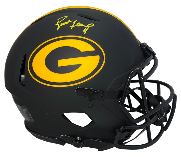 BRETT FAVRE AUTOGRAPHED GREEN BAY PACKERS ECLIPSE AUTHENTIC SPEED HELMET BECKETT