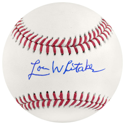 Lou Whitaker (TIGERS) Signed Rawlings Official MLB Baseball - (SCHWARTZ COA)