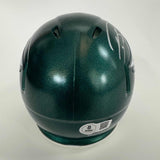 Autographed/Signed Darius Slay Jr. Eagles Mini Football Helmet Beckett BAS COA