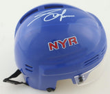 Adam Graves Signed New York Rangers Mini Helmet (Beckett) 1994 Stanley Cup Champ