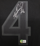 Ken Griffey Jr. Autographed "HOF 16" Alternate Nike Black Large Jersey Beckett