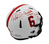 Mark Ingram, Derrick Henry, Devonta Smith Signed Crimson Tide Speed Auth Helmet