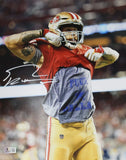 George Kittle Autographed San Francisco 49ers 11x14 Photo Beckett 46443