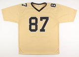 Jared Cook Signed New Orleans Saints Jersey / 2018 Pro Bowl Tight End / Beckett