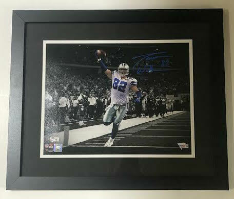 JASON WITTEN Autographed Cowboys 11" x 14" Framed Spotlight Photograph FANATICS