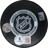 Marian Hossa Autographed Chicago Blackhawks Hockey Puck 10 Cup Beckett 46874