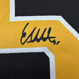 Facsimile Autographed Linus Ullmark Boston Black Reprint Auto Jersey Men's XL