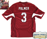 Carson Palmer Autographed/Signed NFL Arizona Cardinals Red Nike Jersey