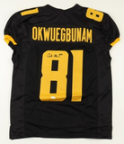 Albert Okwuegbunam Signed Missouri Tigers Jersey (JSA COA) Denver Broncos T.E.