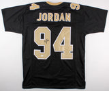 Cameron Jordan Signed New Orleans Saints Black Jersey (JSA COA) 3xPro Bowl D.E.