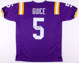 Derrius Guice Signed LSU Tigers Jersey (JSA COA) Redskins Rookie Running Back