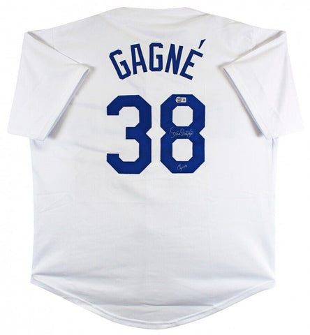 Eric Gagne Signed Los Angeles Dodgers Jersey Inscribed "CY 03" (Beckett) Closer