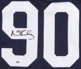 Nick Fairley Signed Auburn Tigers Jersey (JSA COA) Lions, Rams, Saints D.T.