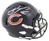 Bears Julius Peppers Signed Full Size Speed Rep Helmet W/ Case BAS Witnessed