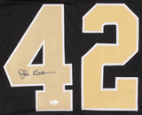 John Gilliam Signed New Orleans Saints Jersey (JSA COA) 4xPro Bowl Wide Receiver