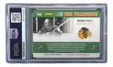 Bobby Hull Signed 2012 Score #OS6 Chicago Blackhawks Trading Card PSA