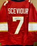 Colton Sceviour Signed Florida Panthers Jersey (Beckett COA)