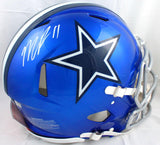 Micah Parsons Signed Dallas Cowboys Flash F/S Speed Authentic Helmet-Fanatics