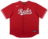 Reds Elly De La Cruz Authentic Signed Red Nike Jersey Autographed BAS Witnessed