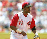 Barry Larkin Signed Louisville Slugger Bat "'95 N.L. M.V.P." Cincinnati Reds S.S