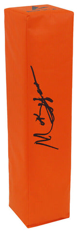 Mark Gastineau Signed BSN Orange Football Endzone Pylon - (SCHWARTZ COA)