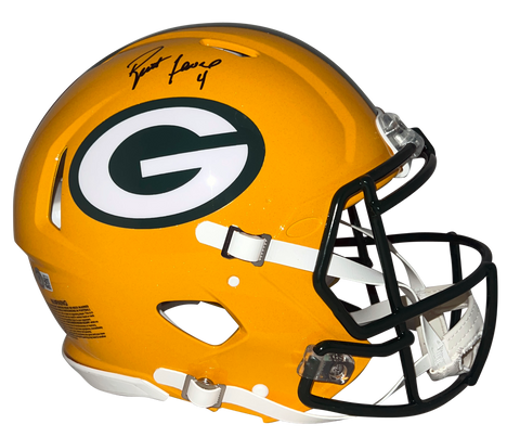 BRETT FAVRE SIGNED GREEN BAY PACKERS FULL SIZE AUTHENTIC SPEED HELMET BECKETT