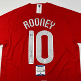 Autographed/Signed Wayne Rooney Manchester United 2008 Jersey Beckett BAS COA