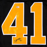 Daniel Sprong Signed Penguins Jersey (Beckett COA) Pittsburgh Right Wing