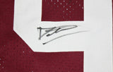 Damontre Moore Autographed Maroon Jersey- TriStar Authenticated