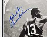 Wilt Chamberlain, Russell & Heinsohn Autographed Framed 16x20 Photo JSA XX57681