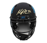 Maurice Jones-Drew Signed Jacksonville Jaguars Speed Auth Eclipse NFL Helmet