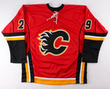 Deryk Engelland Signed Calgary Flames Jersey (Beckett COA)Ex Penguins Defenseman