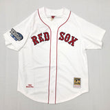 David Ortiz Signed Red Sox LTD ED of 34 2004 World Series Authentic Jersey BAS