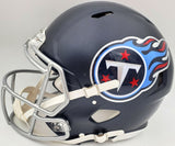 RYAN TANNEHILL AUTOGRAPHED TITANS BLUE FULL SIZE AUTHENTIC HELMET BECKETT 197142