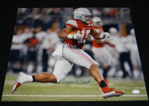 EZEKIEL ELLIOTT AUTOGRAPHED SIGNED OHIO STATE BUCKEYES 16x20 PHOTO JSA