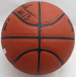 Wilt Chamberlain Autographed Spalding Basketball Lakers Beckett QR #AC74587